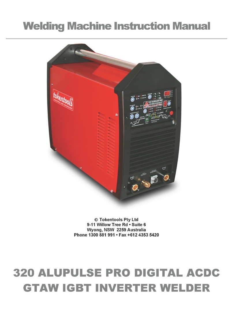Tokentools 320 Alupulse PRO Digital ACDC instruction manual
