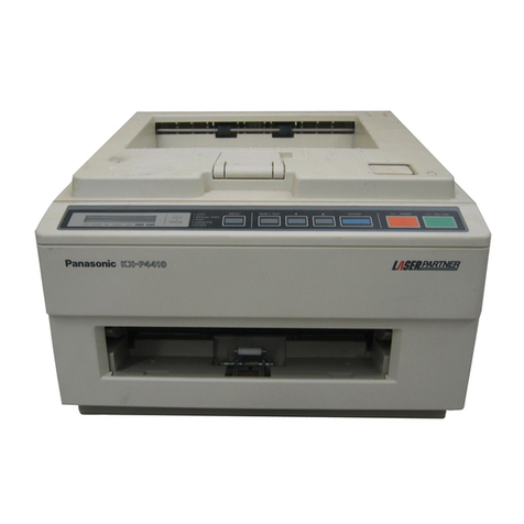 Panasonic KX-P4410 User manual Panasonic KX-P4410 User manual