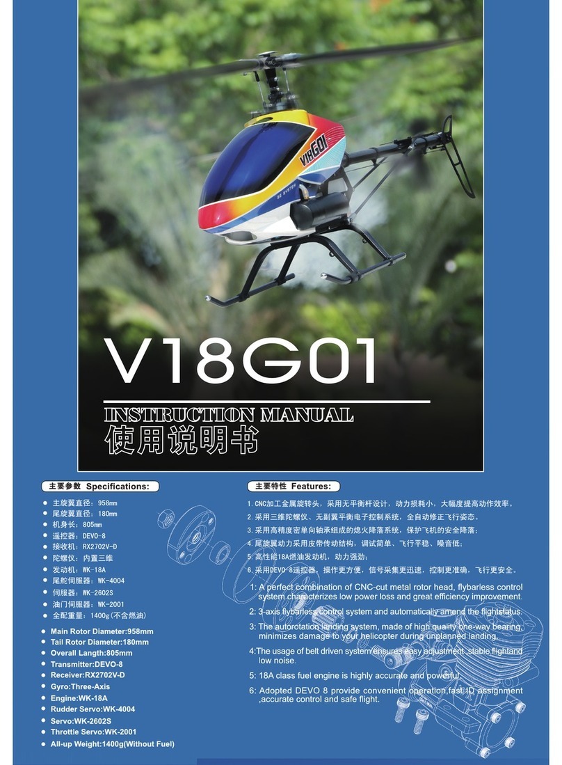 Walkera V18G01 User manual