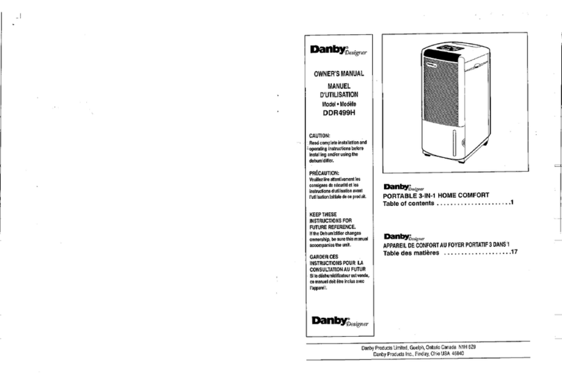 Danby DDR499H User manual
