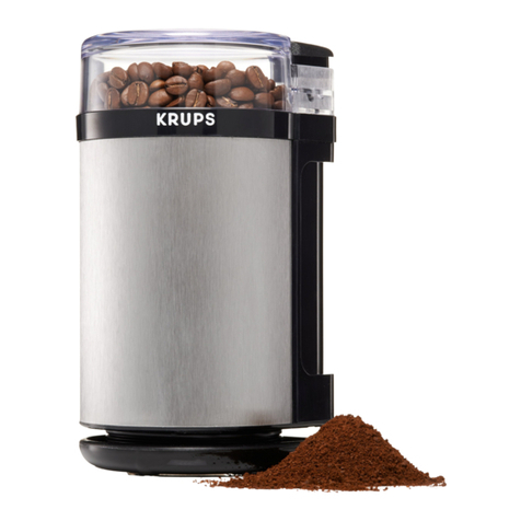 Krups Chrome Touch GX 4100 User manual Krups Chrome Touch GX 4100 User manual