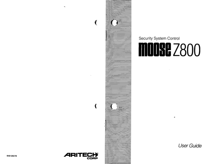 Aritech Moose Z800 User manual