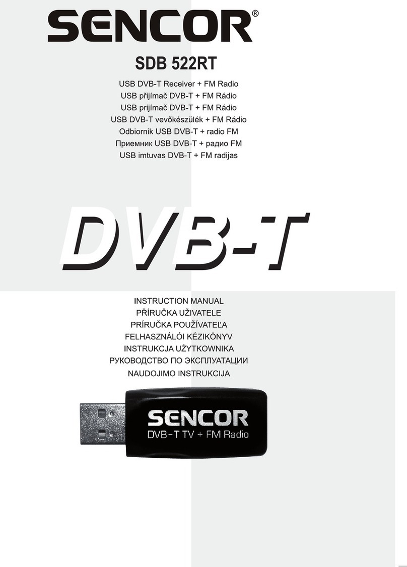 Sencor SDB 522RT instruction manual