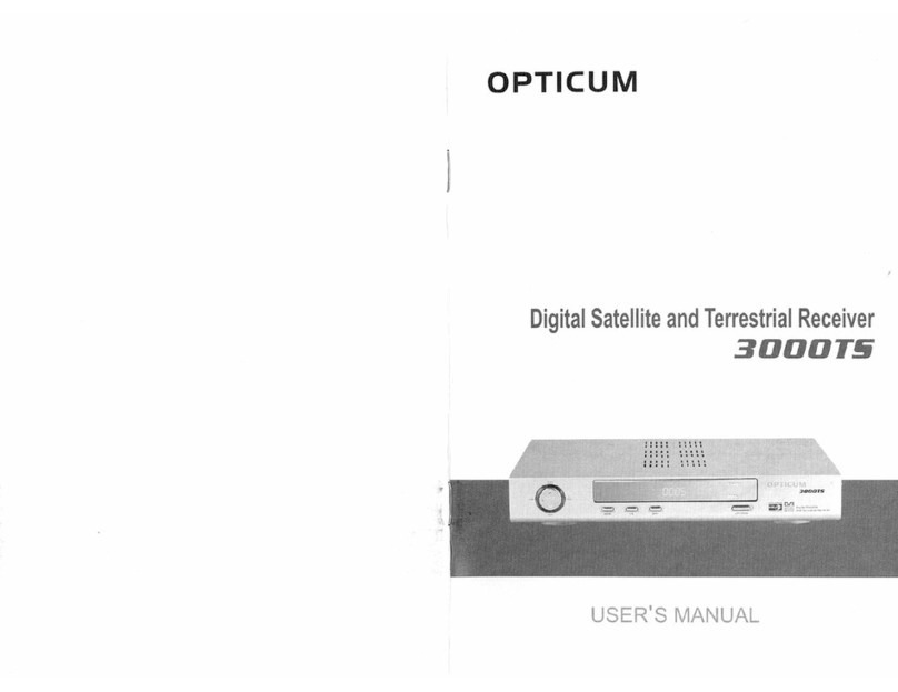 Opticum 3000TS user manual