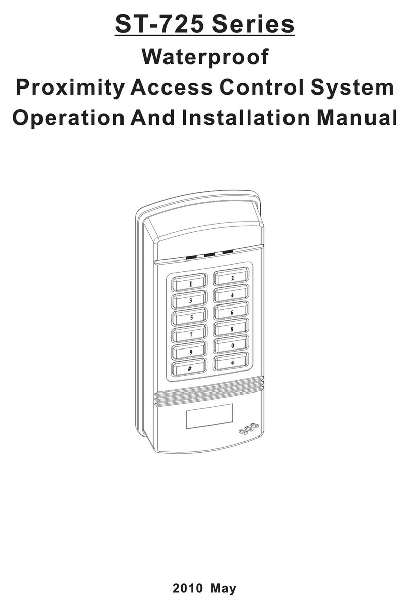 Soca ST-725 Series Operation and installation manual