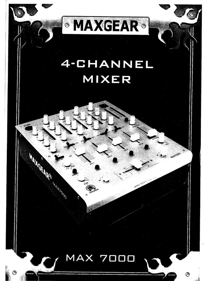 Maxgear MAX 7000 instruction manual