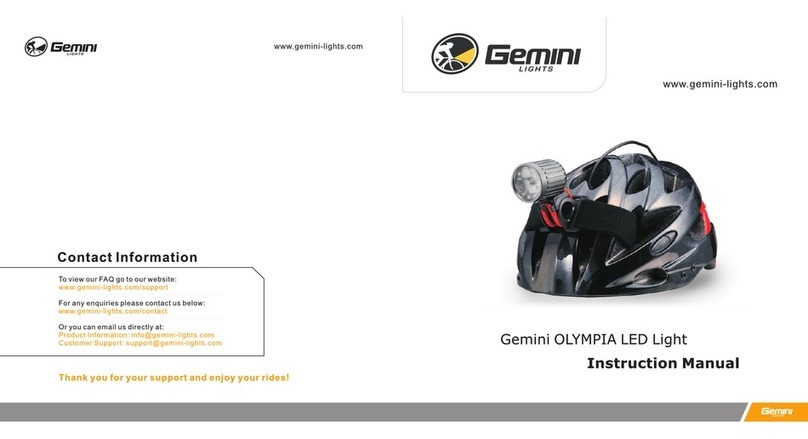 Gemini Olympia User manual