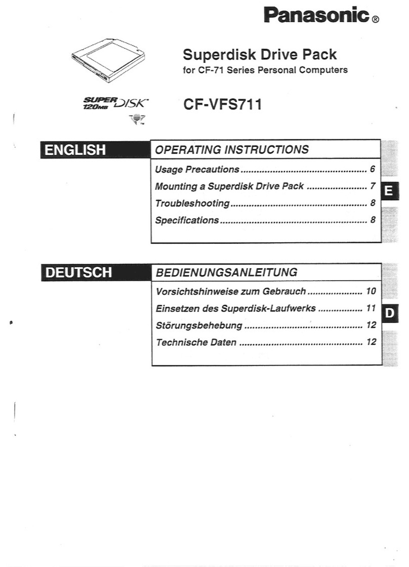Panasonic CF-VFS711 operating instructions
