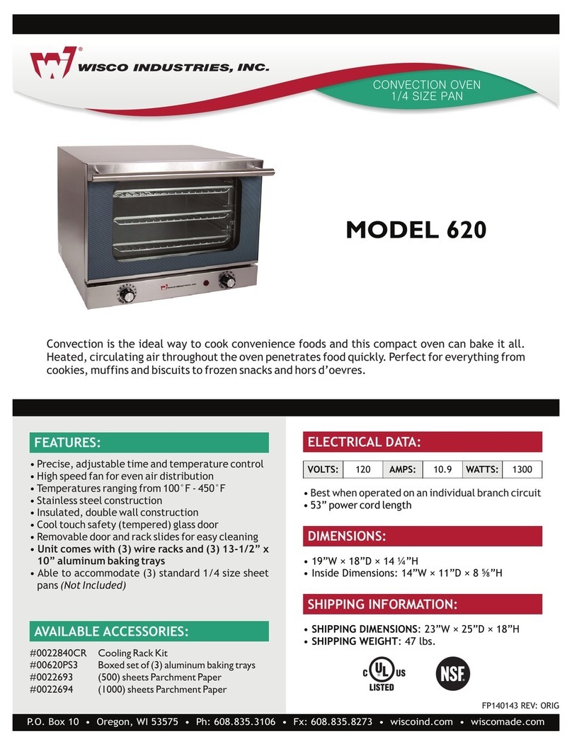 Wisco Industries 620 manual