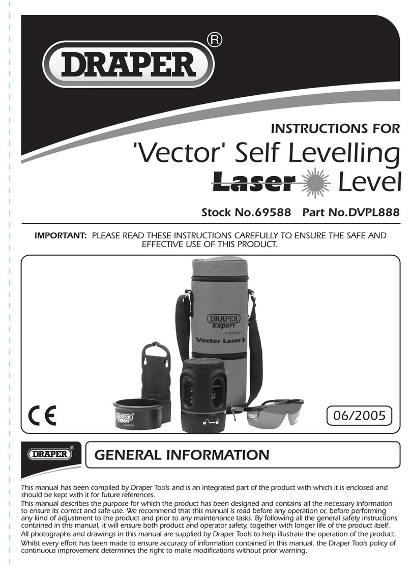 Draper DVPL888 Instructions for