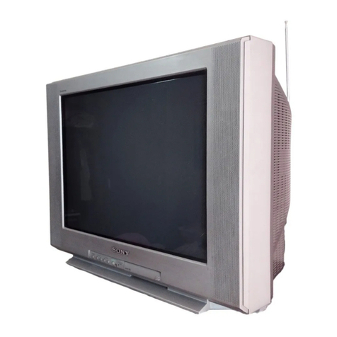 Sony KV-24FV12 - 24" Trinitron Color Flat Tv Service manual