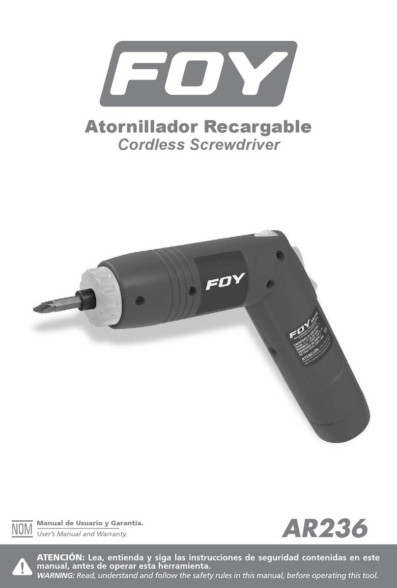 Foy AR236 user manual