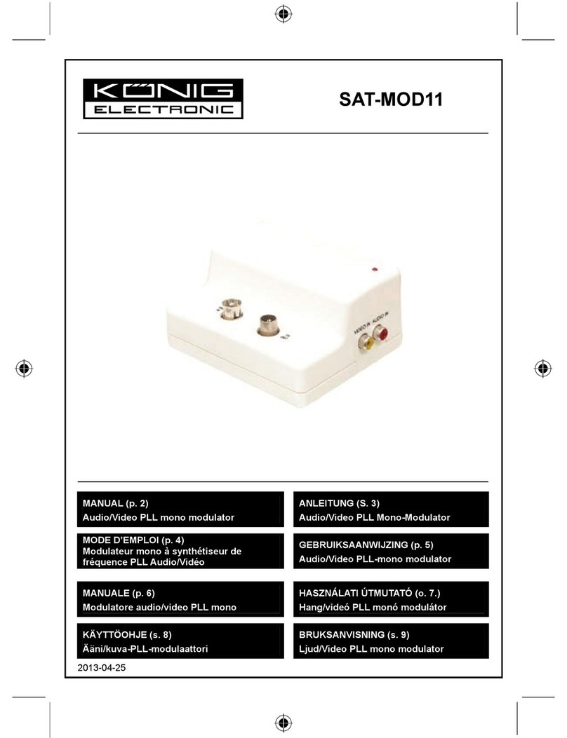 Konig SAT-MOD11 manual