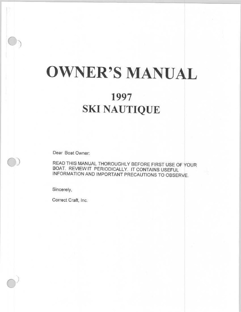 CORRECT CRAFT 1997 Ski Nautique User manual CORRECT CRAFT 1997 Ski Nautique User manual
