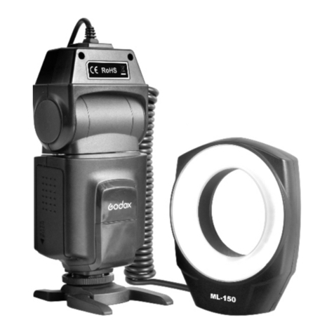 Godox Macro Ring Flash ML-150 User manual