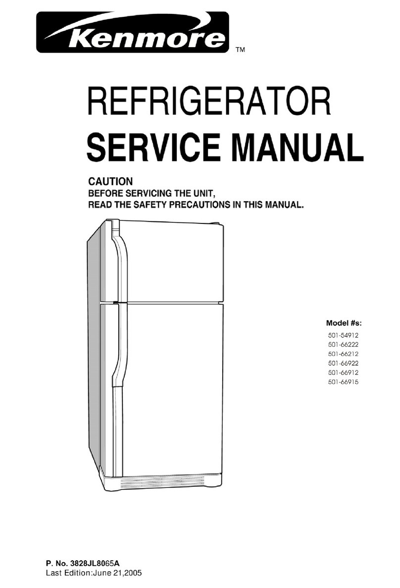 Kenmore 501-54912 User manual