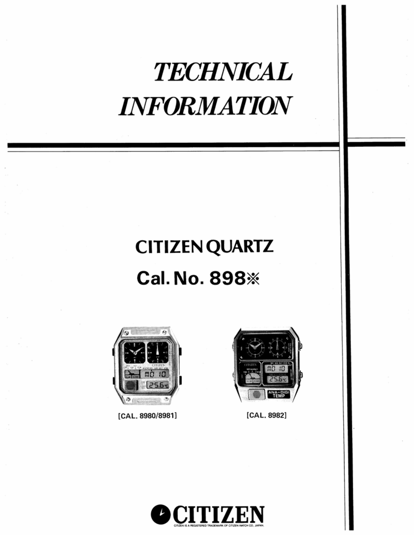 Citizen 8980-04 Manual