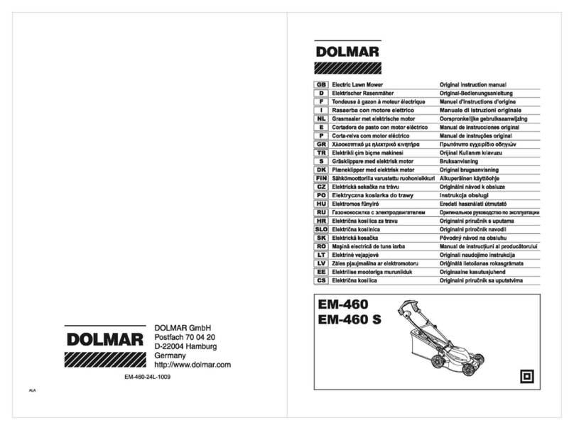 Dolmar EM-460 Original instruction manual