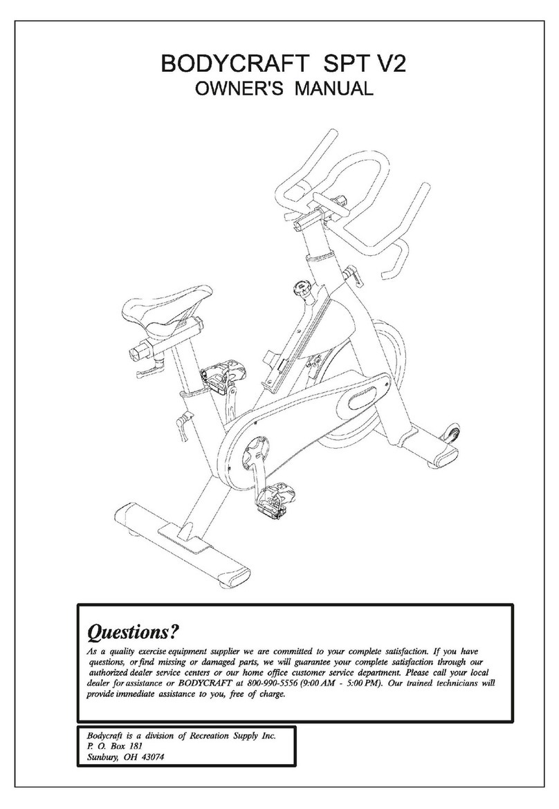 Body Craft V2 owner's manual