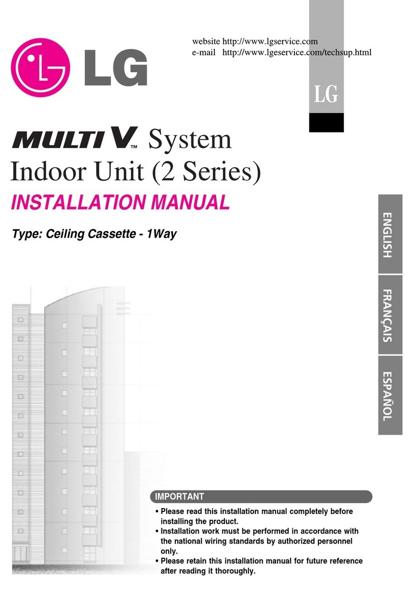 LG Multi V 2 Series User manual