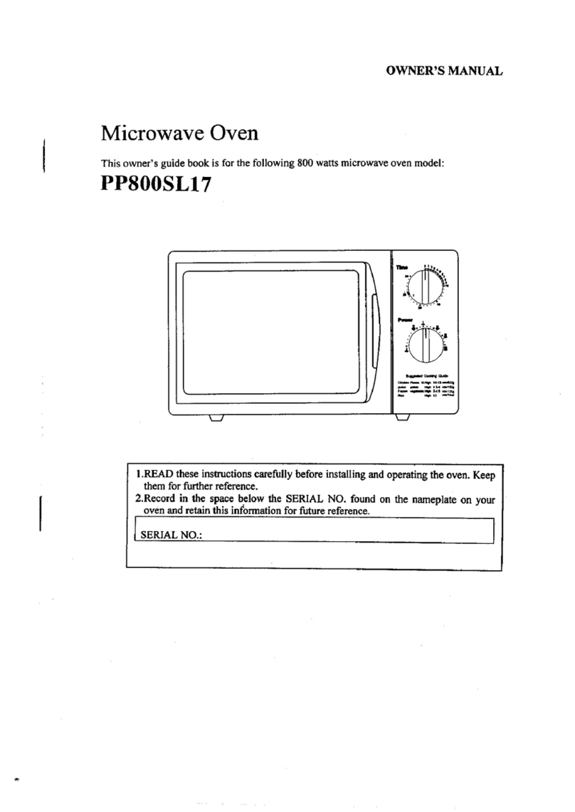 PowerPoint PP800SL17 User manual