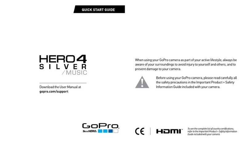 GoPro Hero4 Silver User manual
