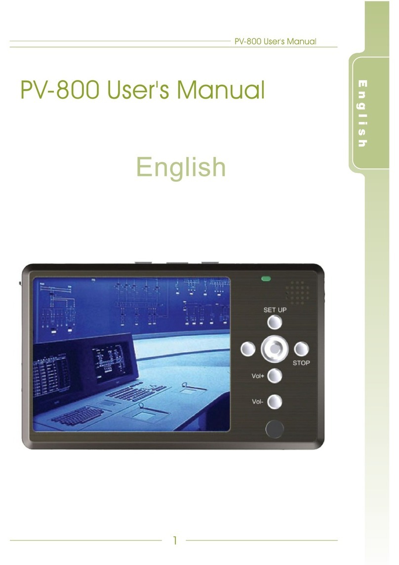 SuperTek PV-800 user manual