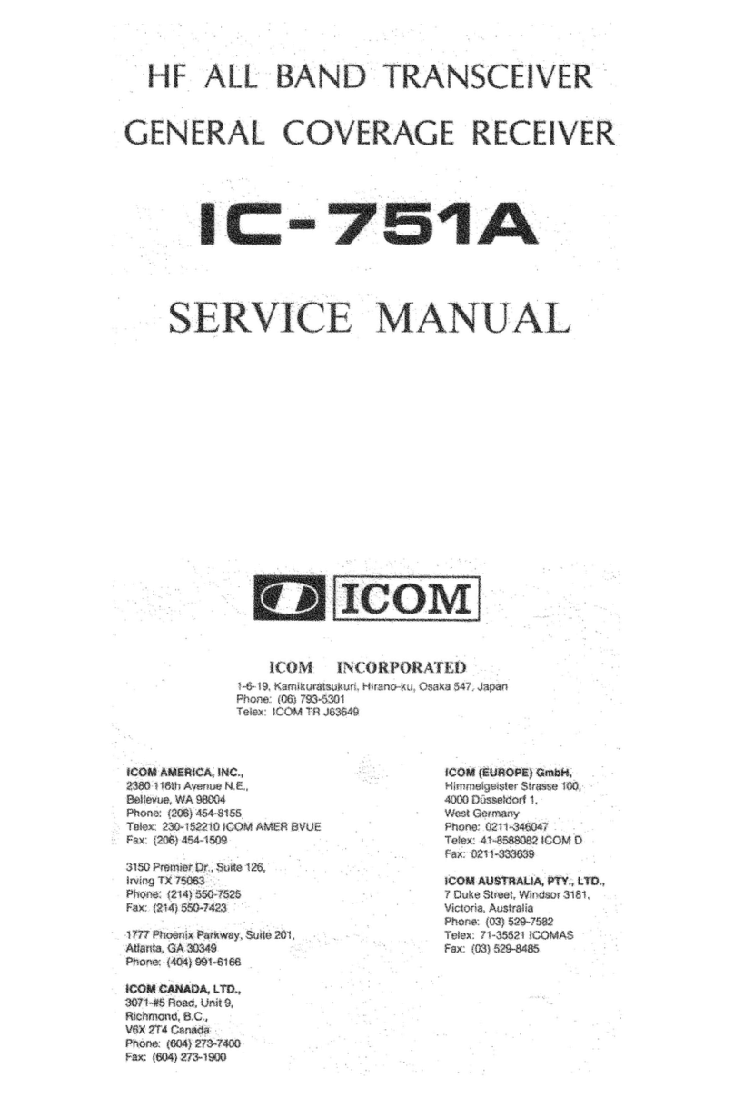 Icom IC-751A User manual