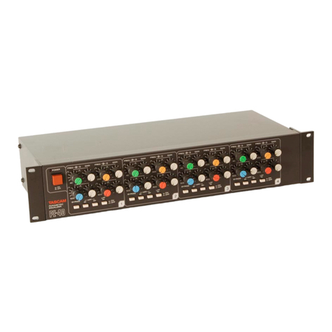 Tascam PE-40 owner's manual