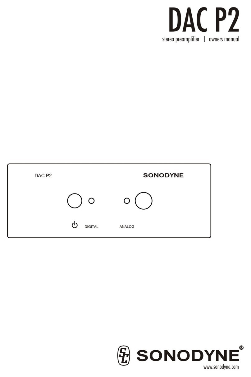 Sonodyne DAC P2 owner's manual