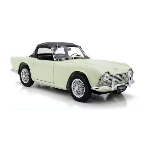 Triumph 1961 TR4 User manual