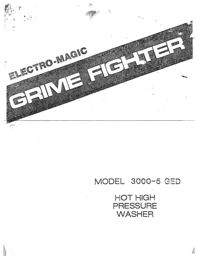 Electro-Magic Grime Fighter 3000-5 GED owner's manual