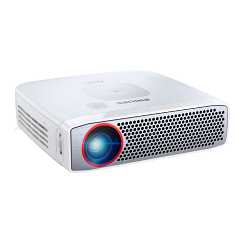 Philips PicoPix PPX 4835 User manual