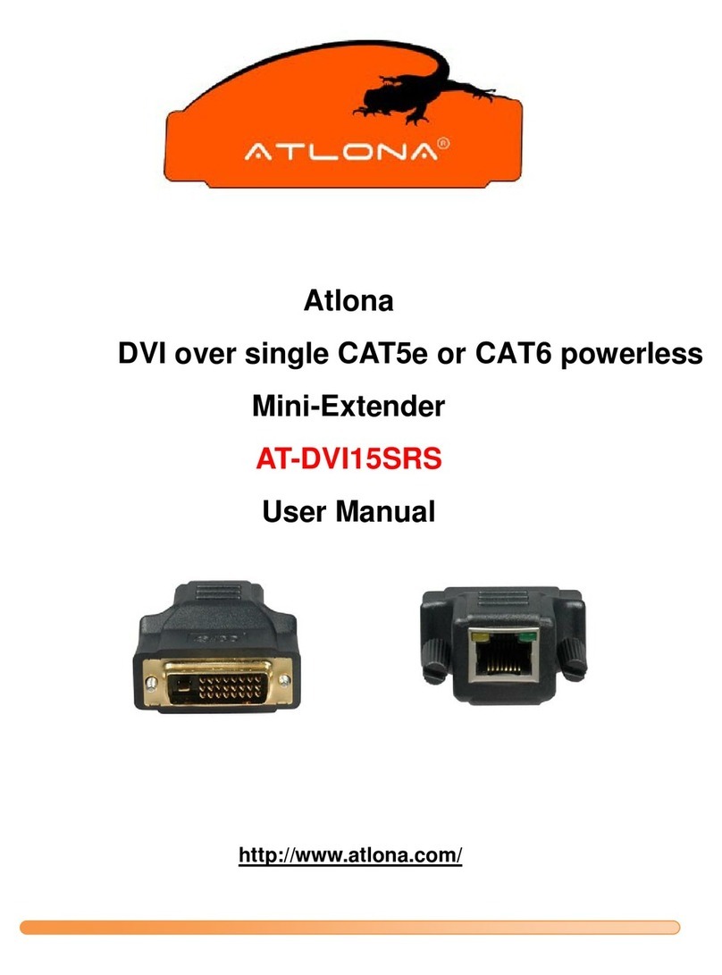 Atlona AT-DVI15SRS user manual