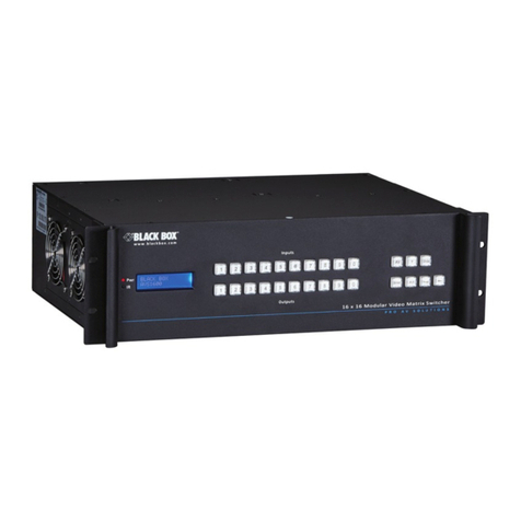 Black Box AVS1600 User manual