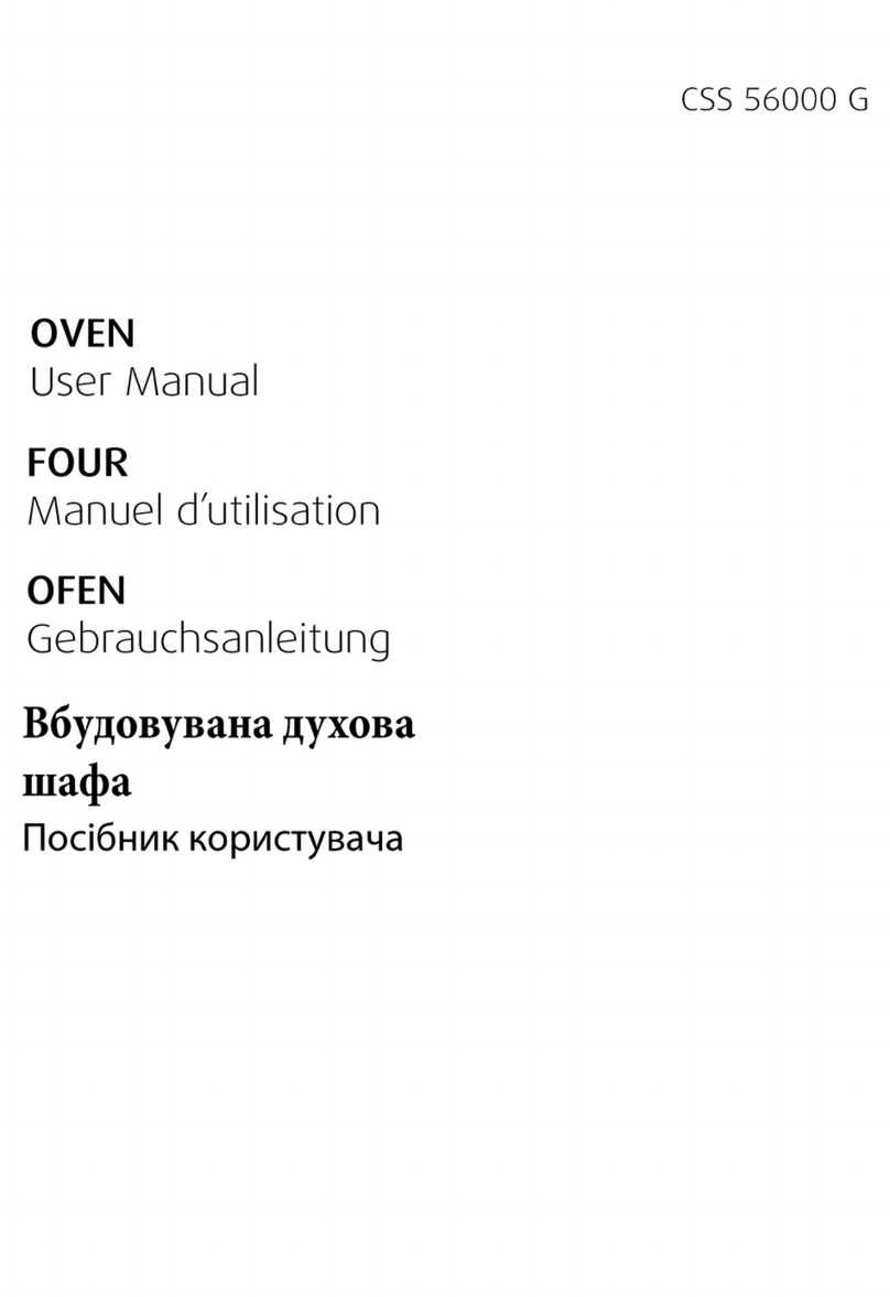 Beko CSS 56000 G User manual
