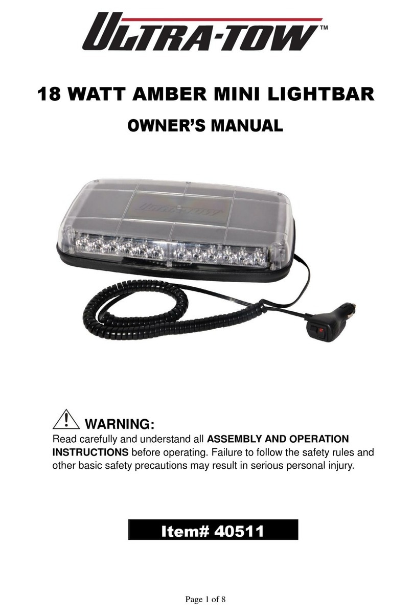 Ultra-tow 40511 owner's manual