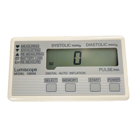 Lumiscope 1085M instruction manual