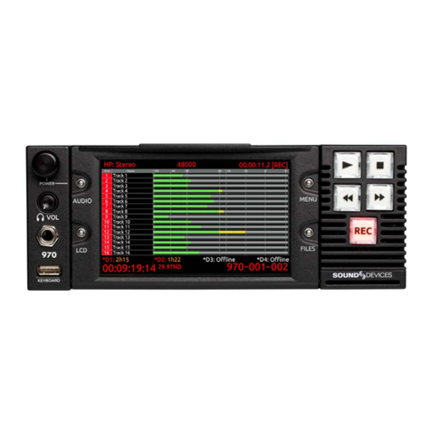 Sound Devices 970 Manual