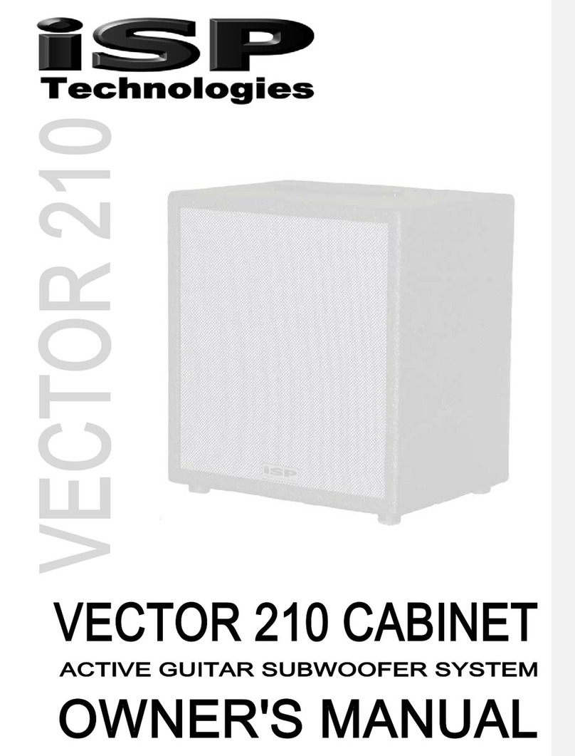 iSP Technologies Vector 210 User manual