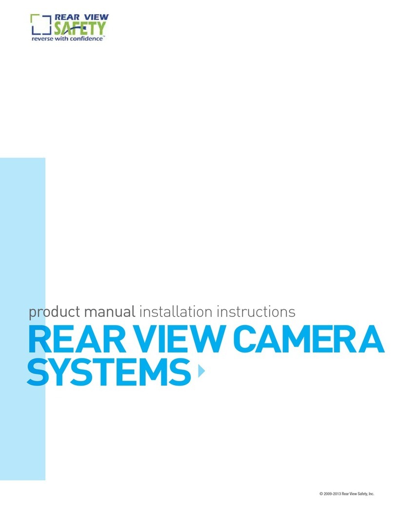 Rear view safety Rear View Camera Systems Product manual installation & instructions