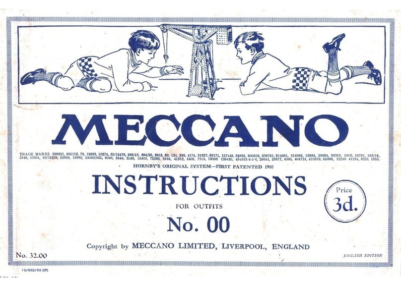 Meccano 0 User manual