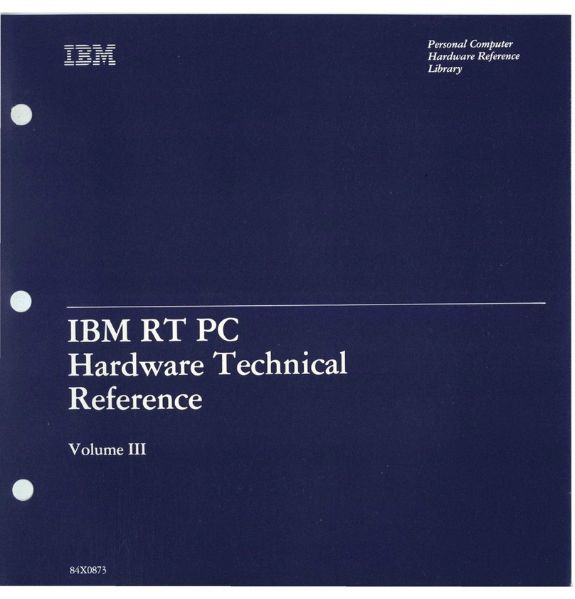 IBM RT Hardware reference