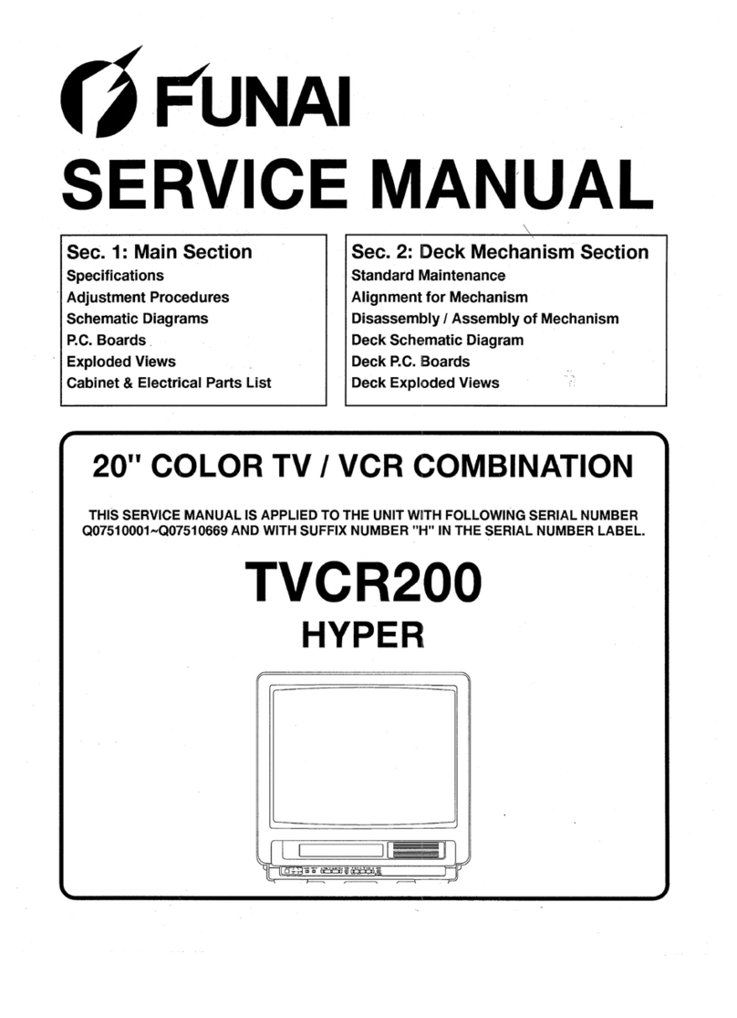 FUNAI TVCR200 HYPER User manual FUNAI TVCR200 HYPER User manual