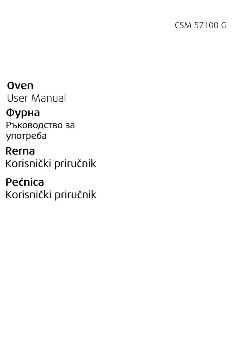 Beko CSM 57100 G User manual