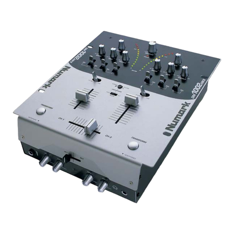 Numark DM1002 MKII User manual