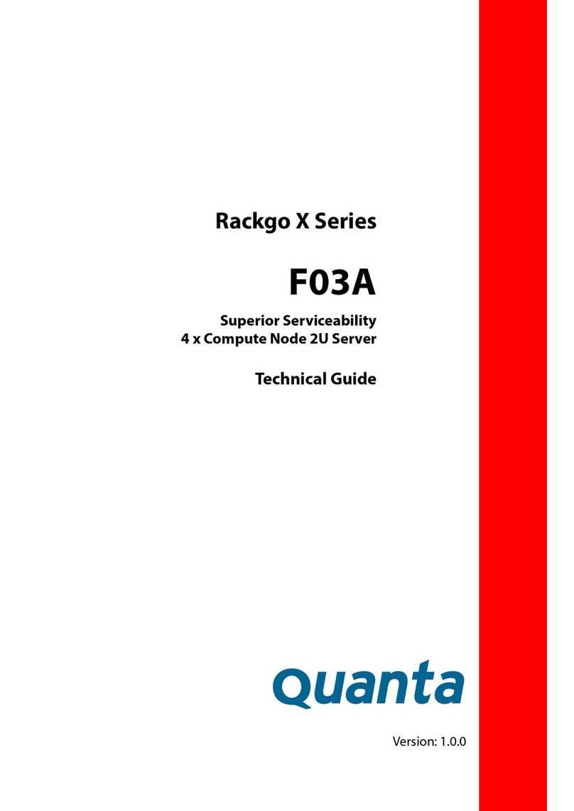 QUANTA Rackgo X Series F03A Quick start guide