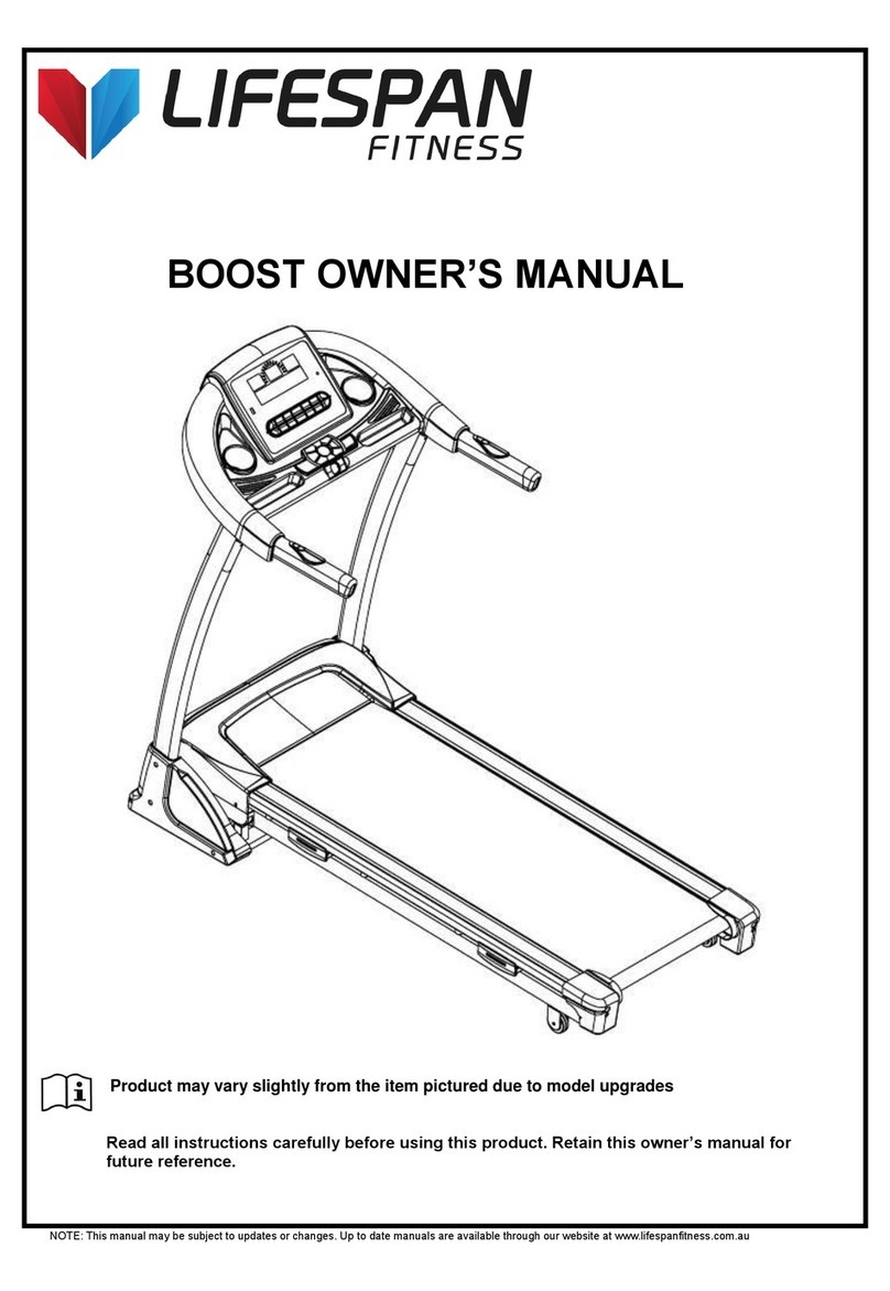 Life Span BOOST User manual