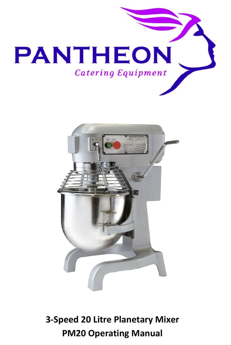 Pantheon PM20 operating instructions