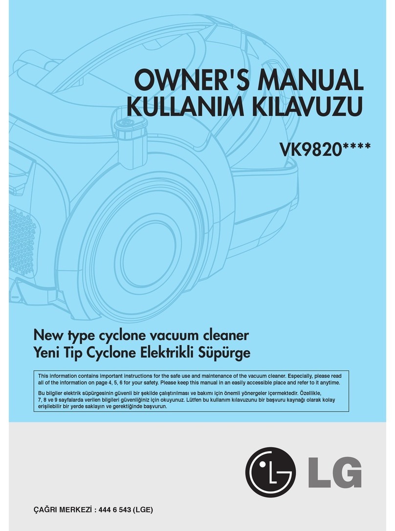 LG VK9820 Series User manual